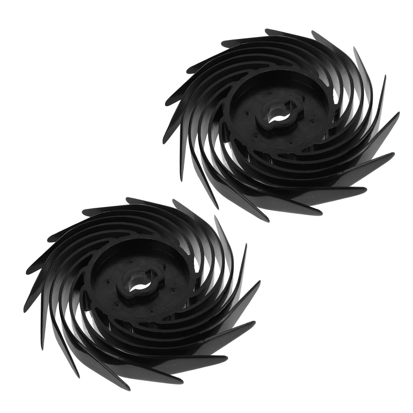 

2 Pcs Money Counting Machine Accessories Currency Counter Parts Gear Cash Black Plastic