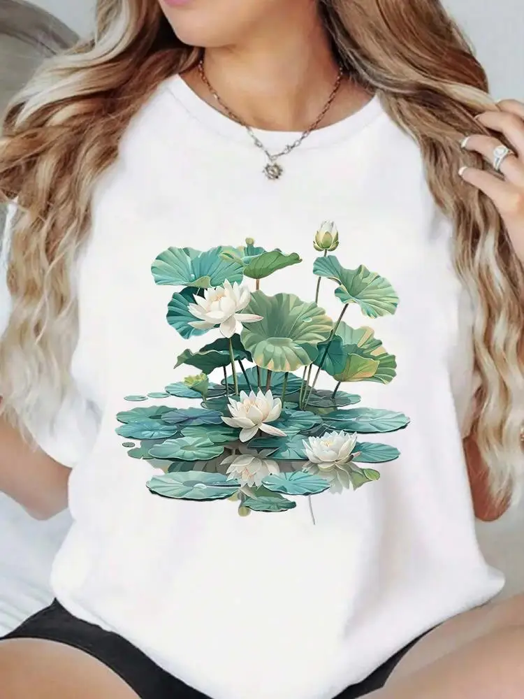 trend cute style 90s Casual T Print Clothes Tees Clothing Fashion Popular O-neck Women Graphic Short Sleeve T-shirts