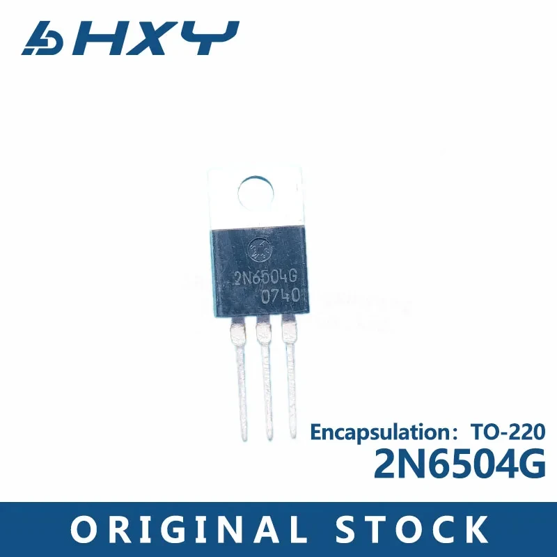 10PCS 2N6504G MOS FET directly inserted into TO-220 unidirectional thyristor 50V 25A