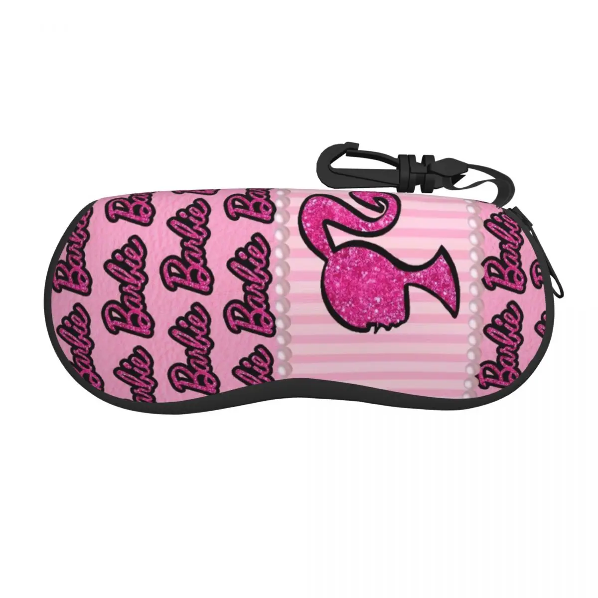 Barbi Girl Glasses Case Waterproof Pink Sunglasses Storage Box Anti-Pressure Eyewear Container