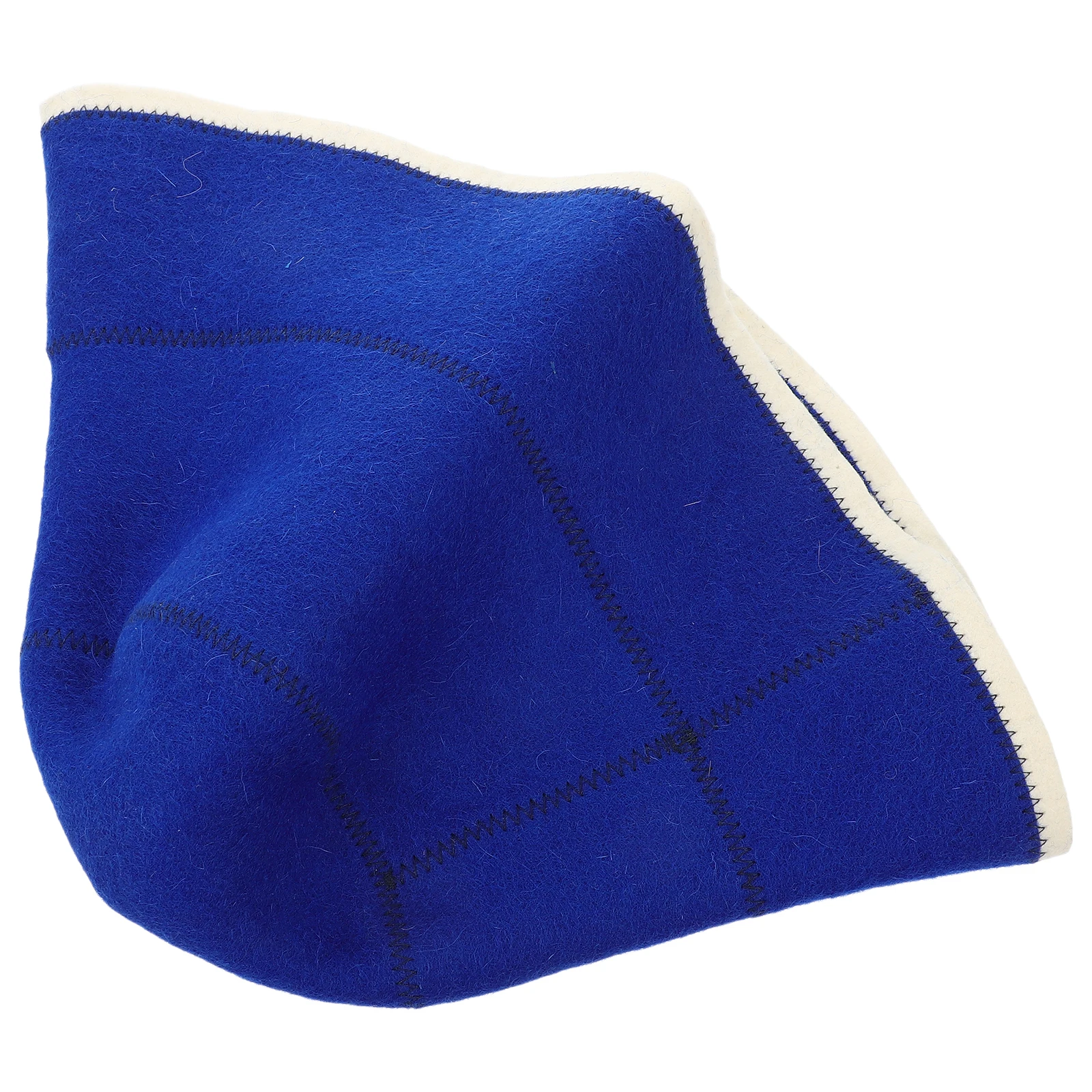

Fisherman Sauna Hat Wool Bath Caps Purple Color One Size Fits Most Bathing Shower Hair Care Accessories Dry Fast Absorbent