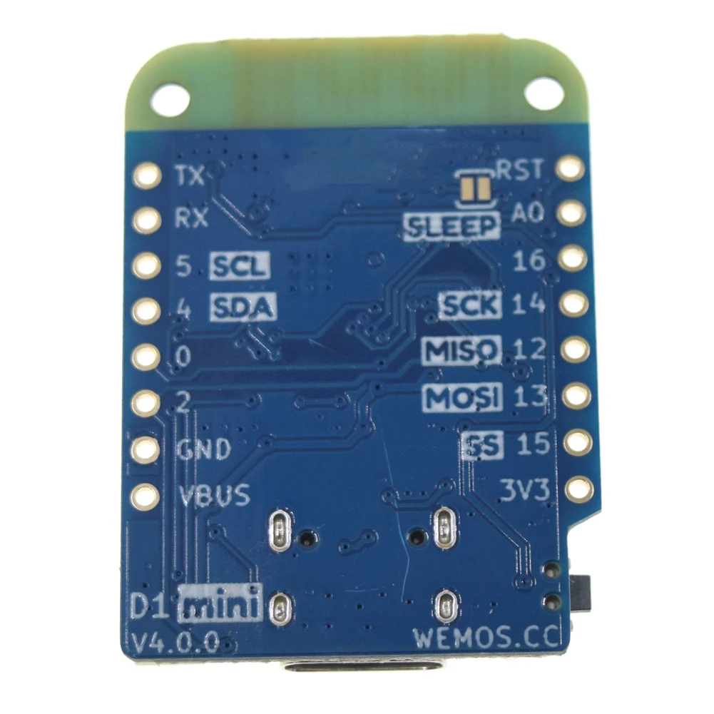 D1 Mini V4.0.0 - WEMOS WIFI Internet Of Things Board Based 4MB Compatible For Micropython Nodemcu Arduino