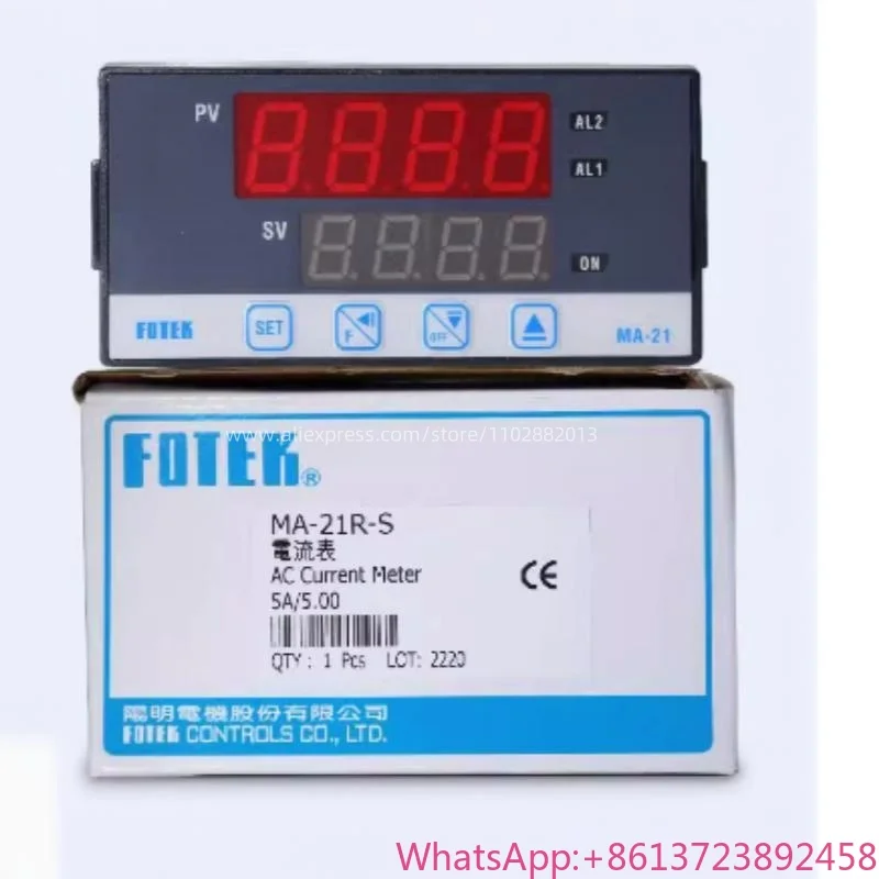 

MA21-R-S FOTEK New Original Preset Ammeter MA-21R-S