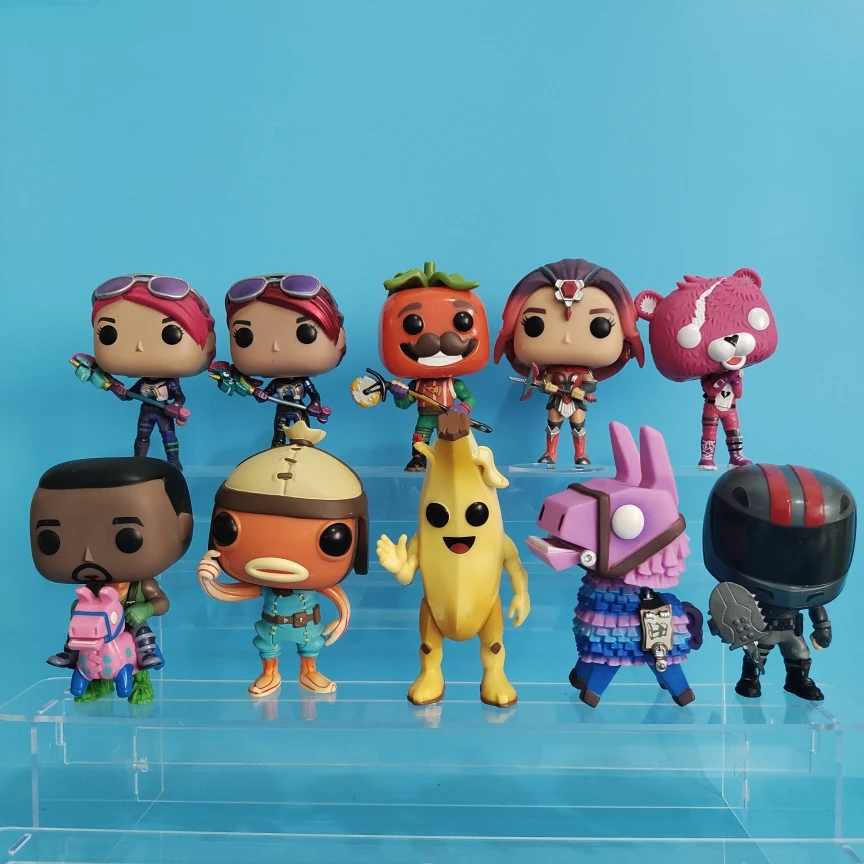 Original Loot Llama Valor #463 Cuddle Team Leader #430 Fishstick #568 Peely #566 Brite Bomber Tomatohead Vinyl Figure