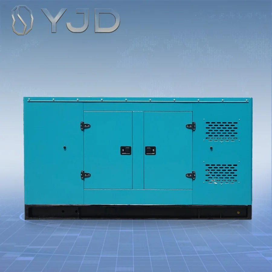 Leiteng Industrial Household Use Silent Type Diesel Generator Set AC Single Phase Trailer Type Stamford Alternator Remote Start