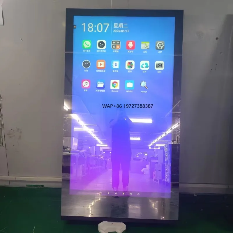 

Interactive Magic Mirror Touch Screen Fitness Smart LCD Digital Mirror Screen With LED Light