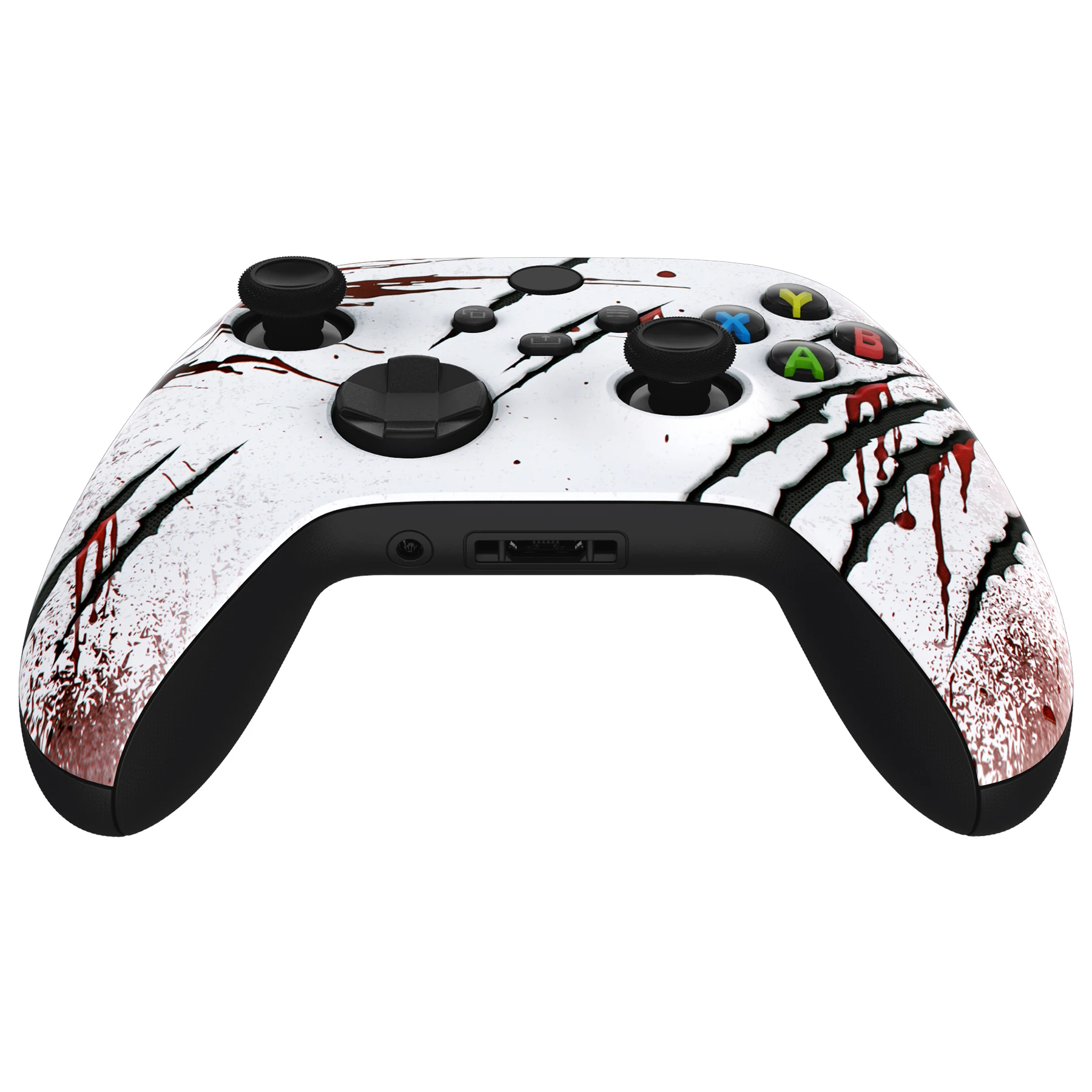 eXtremeRate Replacement Front Housing Shell Cover Faceplate for Xbox Core Wireless ( Xbox Series X/S ) Controller -Horror Series