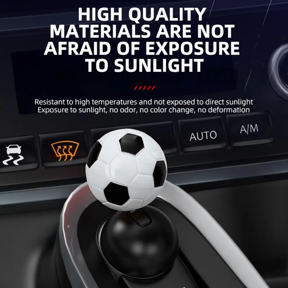 2024 Start Button Push Start Auto Ignition Button Cover Soccer Shape Universal Engine Start Stop Button Joystick Starter Cover