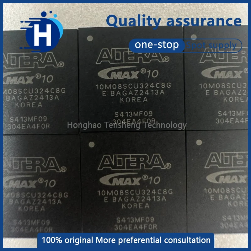 1 piece of high-quality 10M08SCU324C8G Field-Programmable Gate Array (FPGA) chip in a BGA-324 package