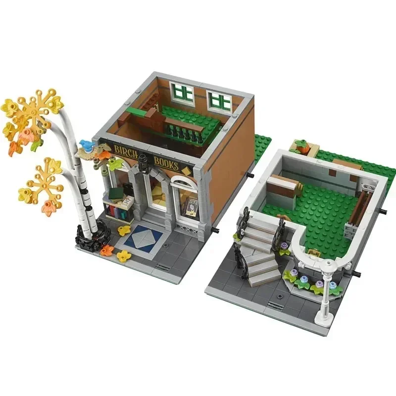 2504  PCS Bookshop Compatible 10270 2033 180155 Building Blocks Bricks Birthday Christmas Gifts Toys