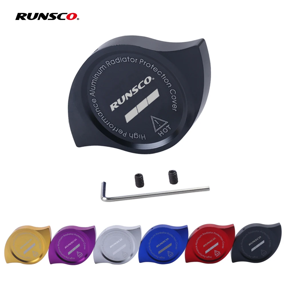 Radiator Radiator Protection Cap Cover Car Tank Cover JDM  Aluminum For HONDA Accord Civic CR-V CR-Z CRX CL CSX ILX MDX NSX