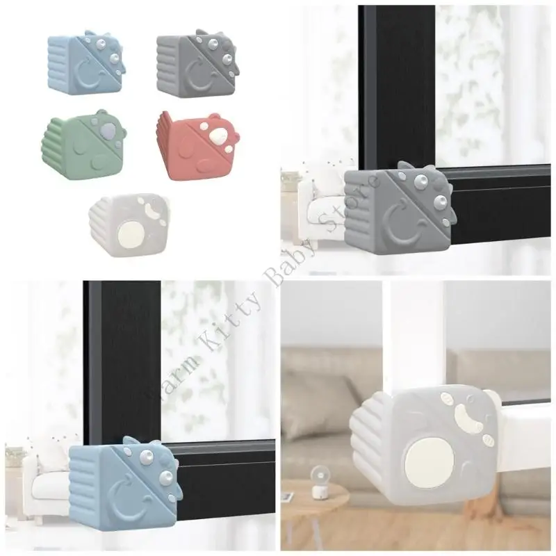 

XXFE Child Safety Window Edges Protector Soft Anti Collision Guard for Home Nursery Room Easy Installation Experience
