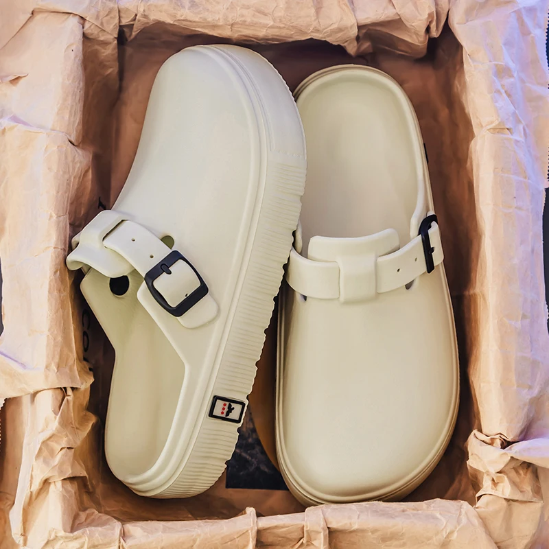 

Men Casual Sandals Breathable Comfortable Fashionable Personalized Flat Bottomed Wear-resistant Anti Slip Cool Slippers