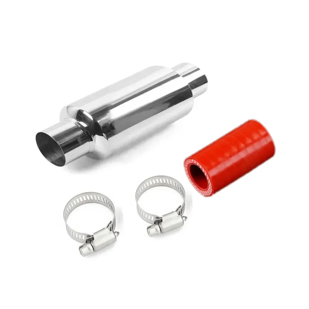 

1Set Stainless Steel Exhaust Pipe Muffler Silencer Kit For HPI BAJA ROVAN 5B 5T 5SC LOSI TDBX FS 1/5 RC Car