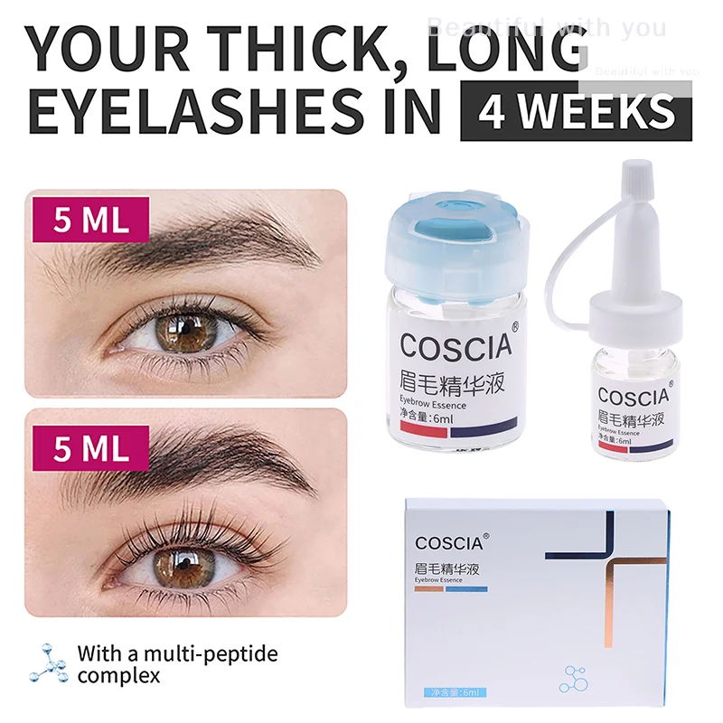 NewFast Augenbrauen-Enhancer-Wachstumsserum, Augenbrauen-Haarwachstum, Anti-Haarausfall-Produkt, verhindert Haarausfall, volleres, dickeres Augenbrauen-Make-up