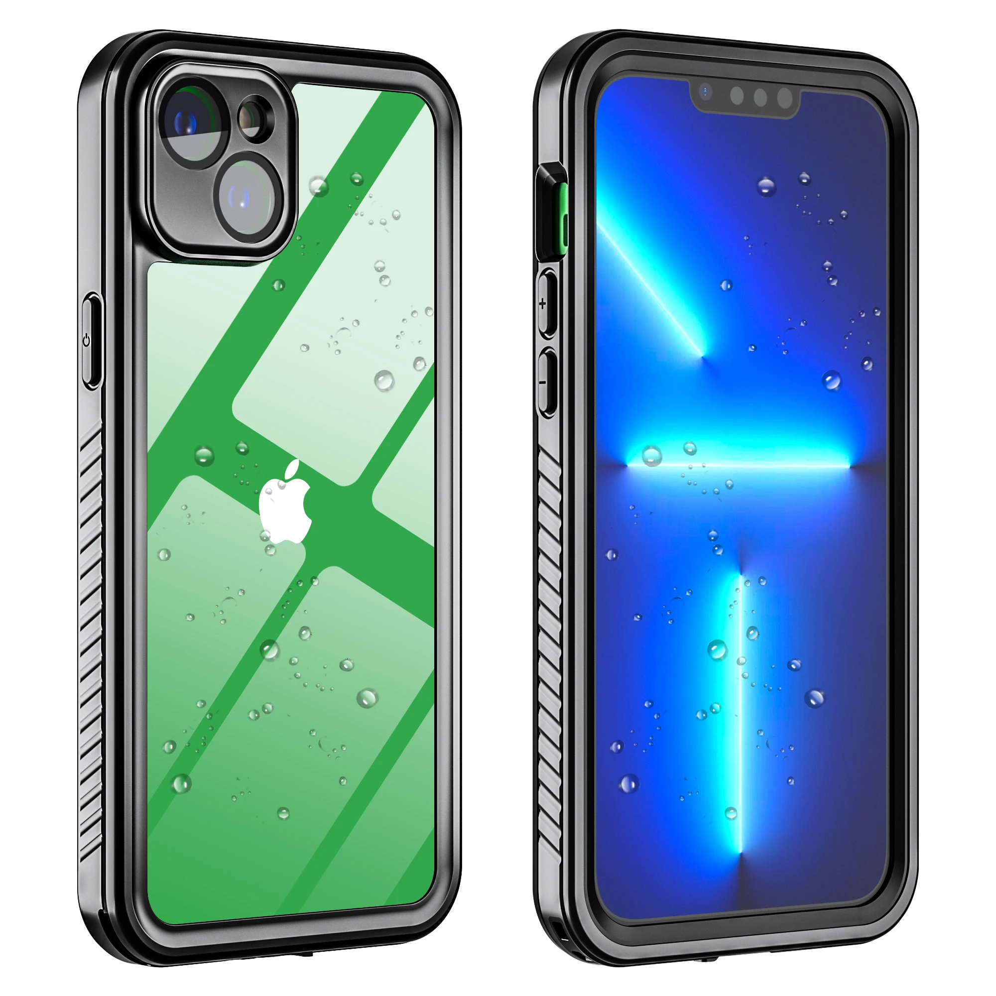 

Shellbox Лидер продаж 360 полный охват ударопрочный пыленепроницаемый IP68 профессиональный водонепроницаемый телефон для iPhone15 Pro 13 14 16 Max