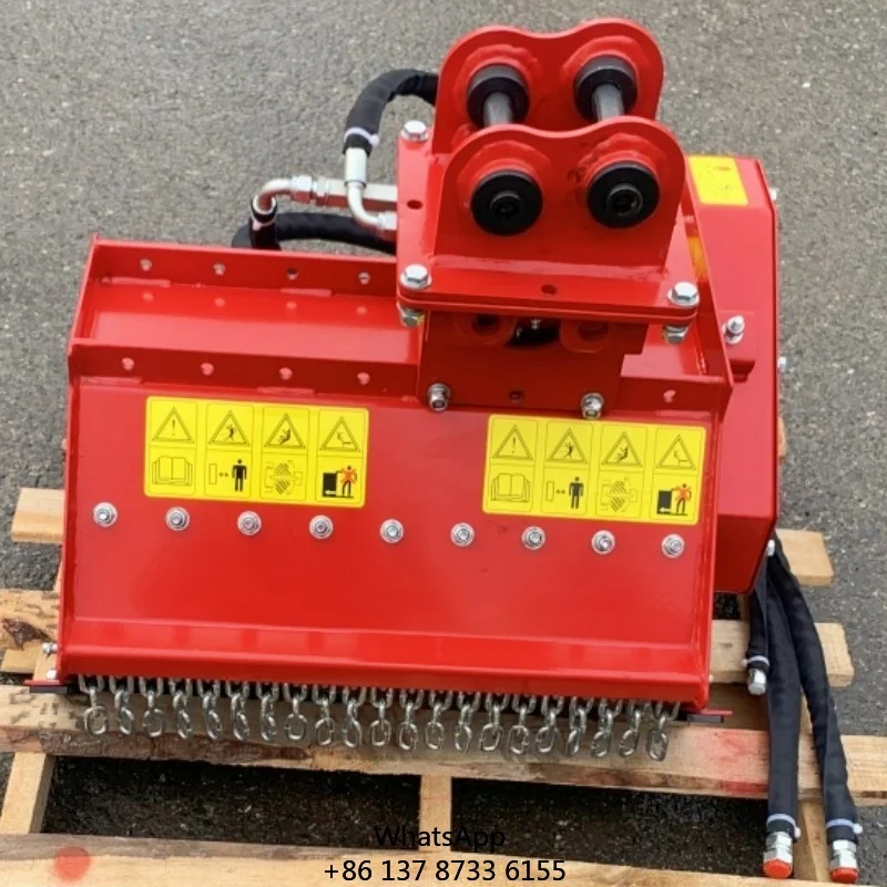 WIGON Best Quality Mini Excavator Flail Mower Farm Machines Flail Mulcher For 1.5-10 Ton Excavator