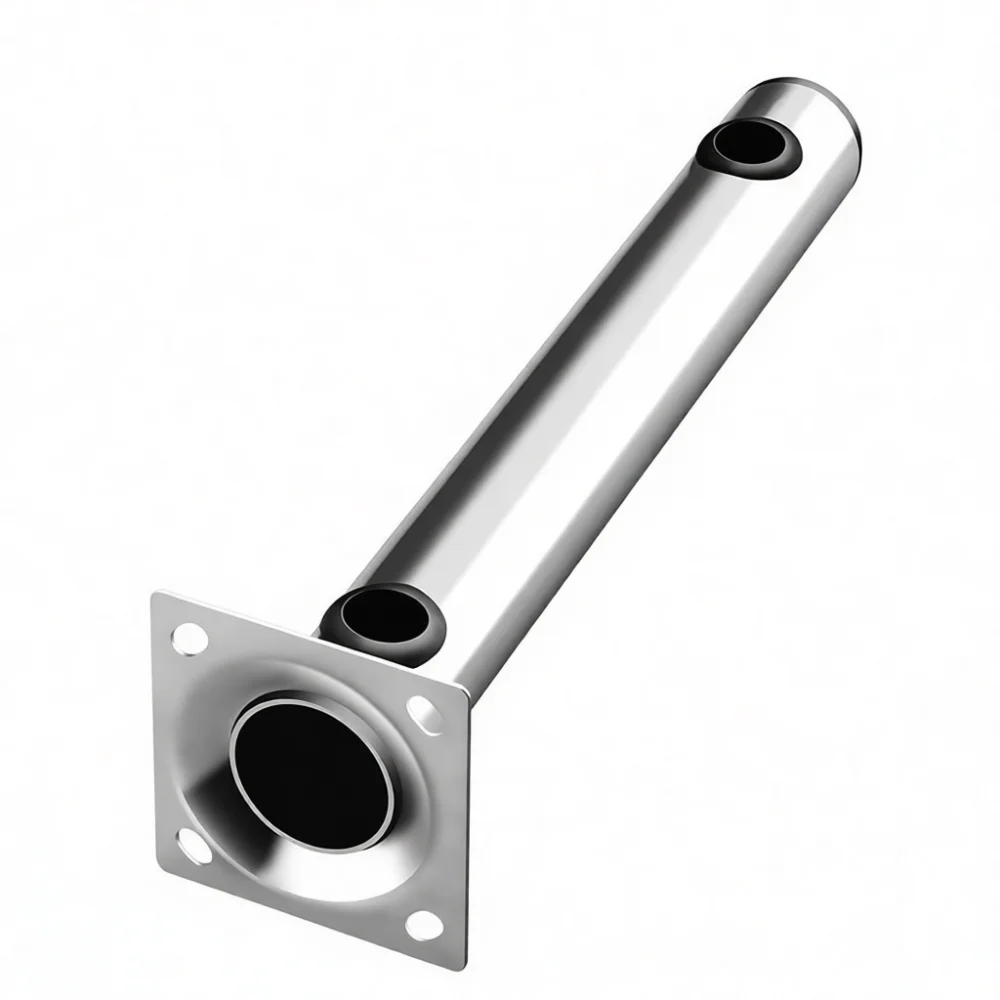 Sturdy Stainless Support Bracket For Infrared Beam Alarm Sensor Security Network Bridge Wireless AP Wall Mounting Pole