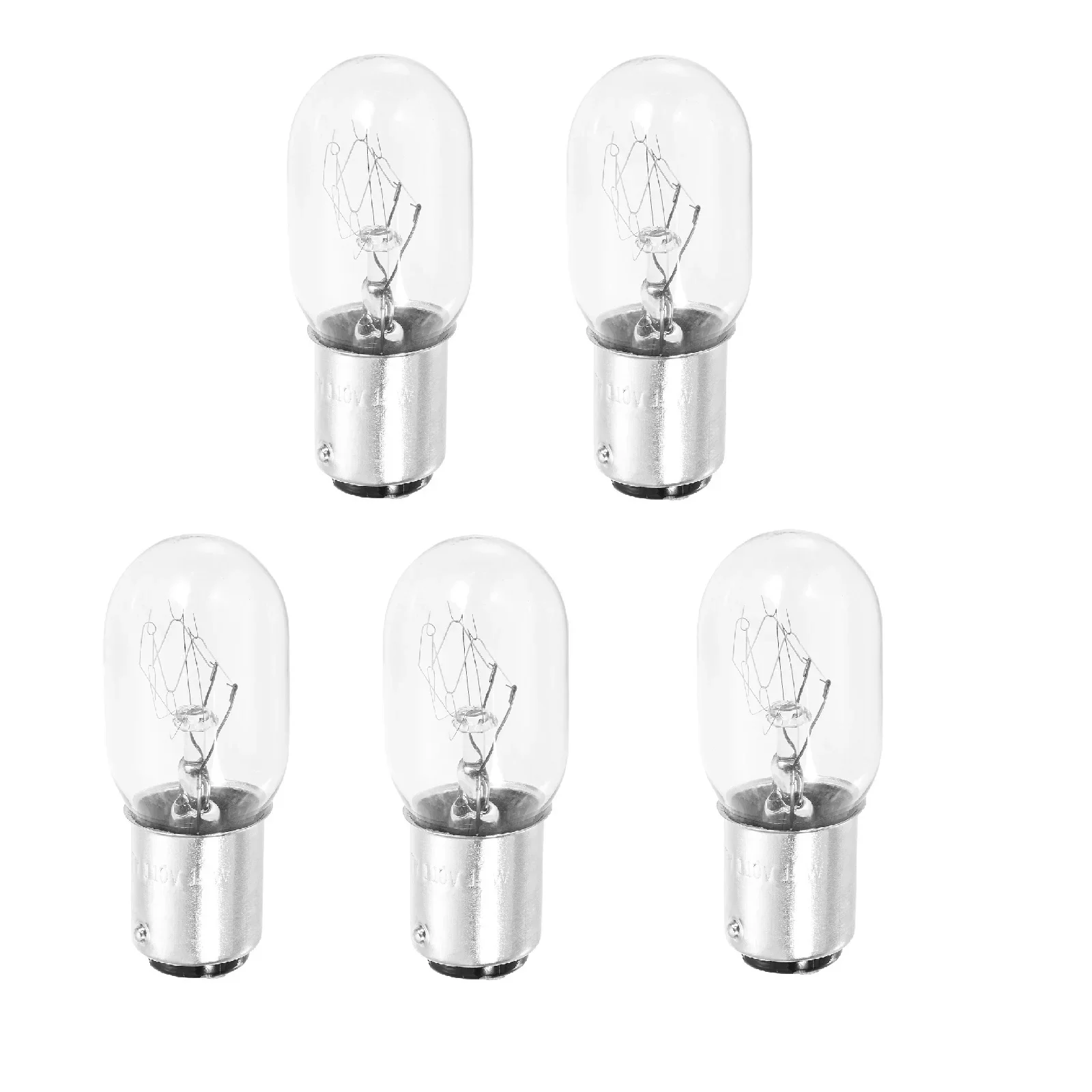 5pcs BA15D 110v Sewing Machine LED Bulb Incandescent Lamp Corn Fridge Lighting Mini Warning Sign Craft DIY Sewing Accessories