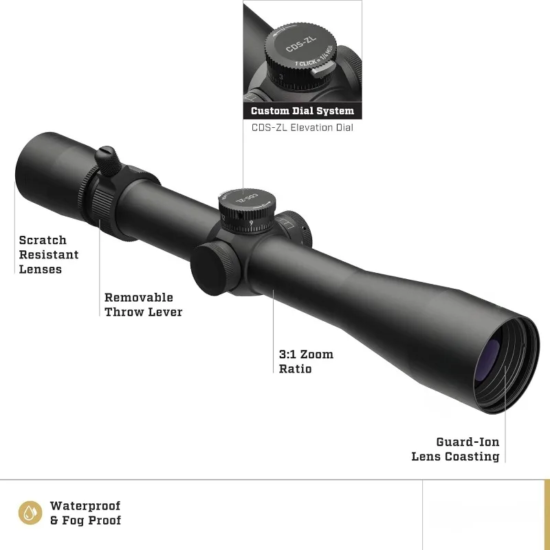 Riflescope Delivers Unparalleled Light Transmission Glare Reduction and Resolution for Superior Performance in Any Conditions