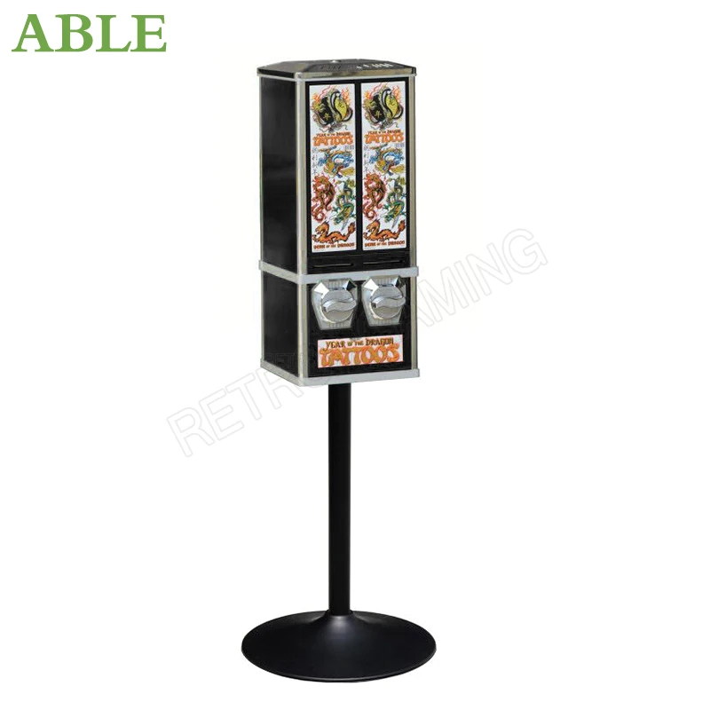 Mini Coin Acceptor Selector Mechanism Tattoo Stickers Vendor Big Capsule Vending Machine Accessory Parts