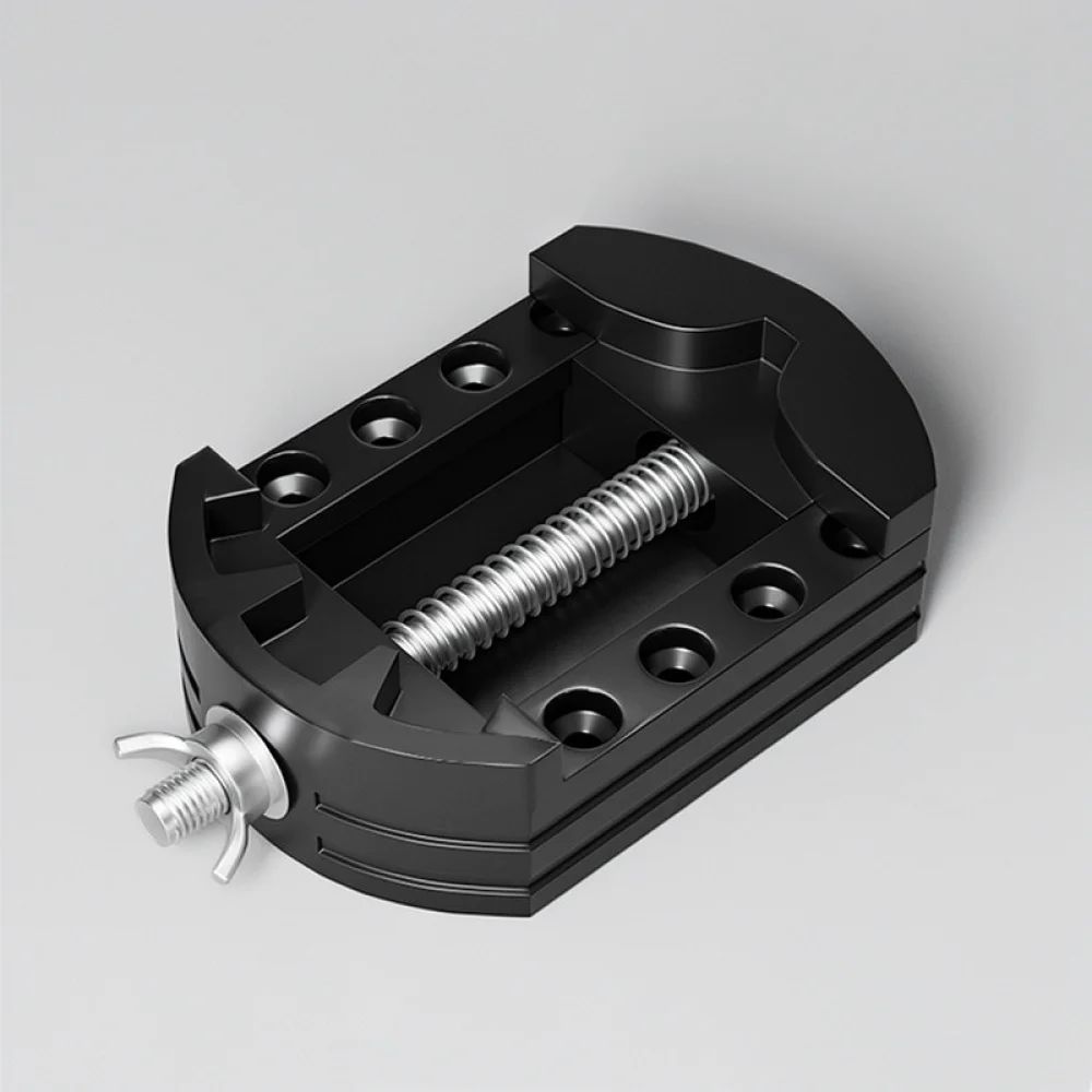 Adjustable Aluminum Vise Clamp For For Airuidun Drill Press Holder Micro Workpiece Fixing Tool For Jewelry Processing