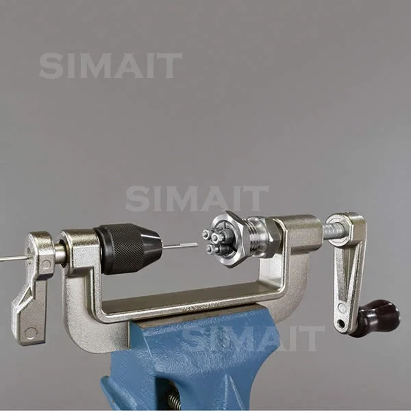 Bicycle C-Type Cable Threading Pliers | Multifunctional Spoke Wrench & Wire Puller for Bike Repair