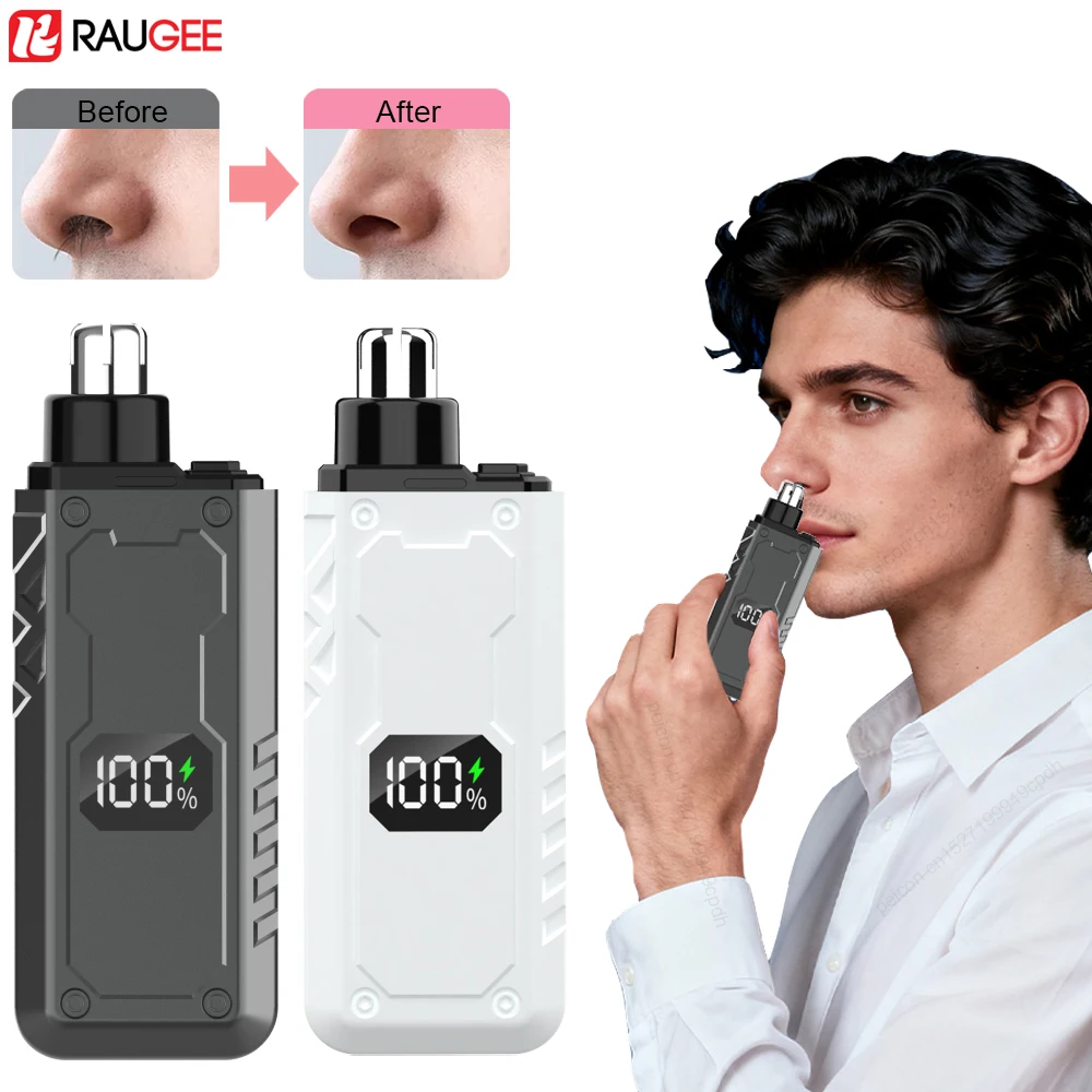 

Electric Nose and Ear Hair Trimmer Mini Nose Hair Clipper Portable Nose Hair Trimmer for Men Rechargeable Nose Ear Hair Remover