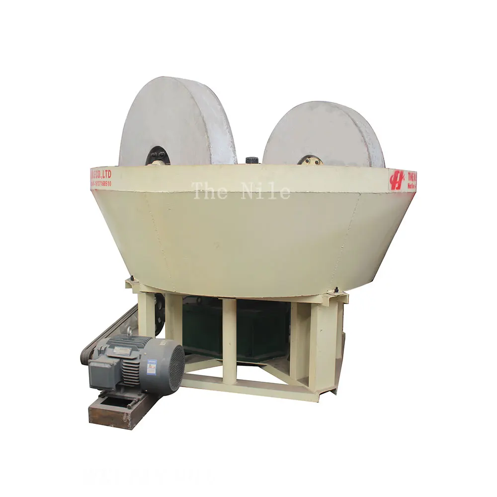 China Factory Price Gold Wet Pan Mill Gold Grinder Gold Milling Machine