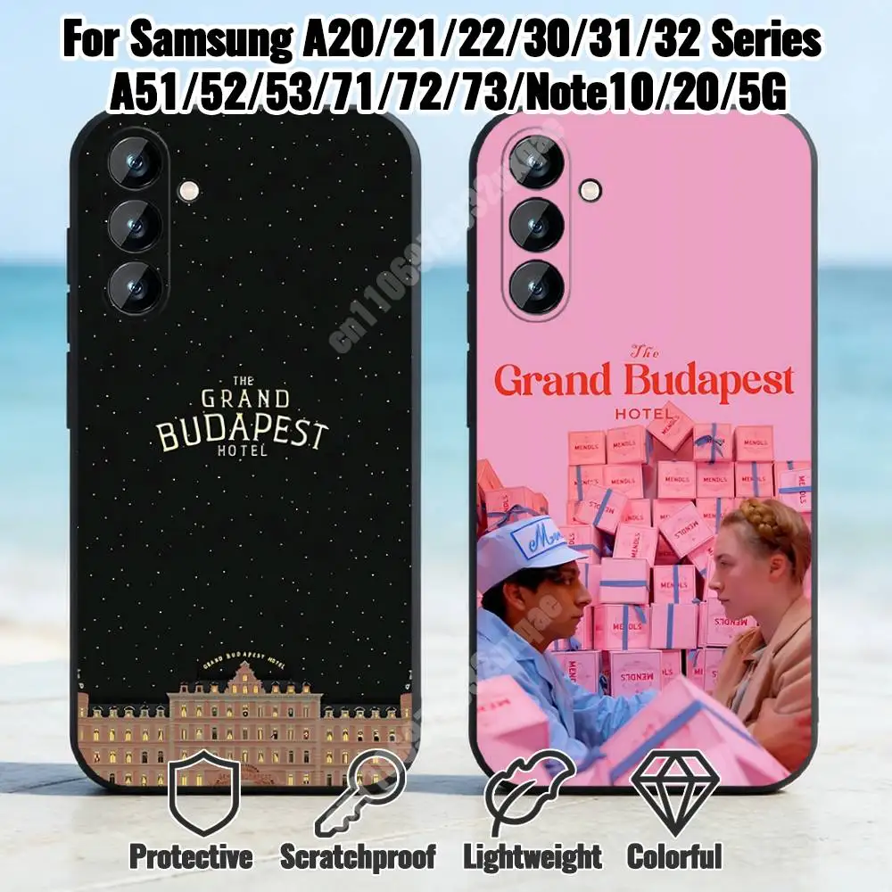 

Grand Budapest Hotel Movie Phone Case for Samsung Galaxy A73 72 71 70 A32 31 30 S 5G 4G A13 A12 TPU Cover