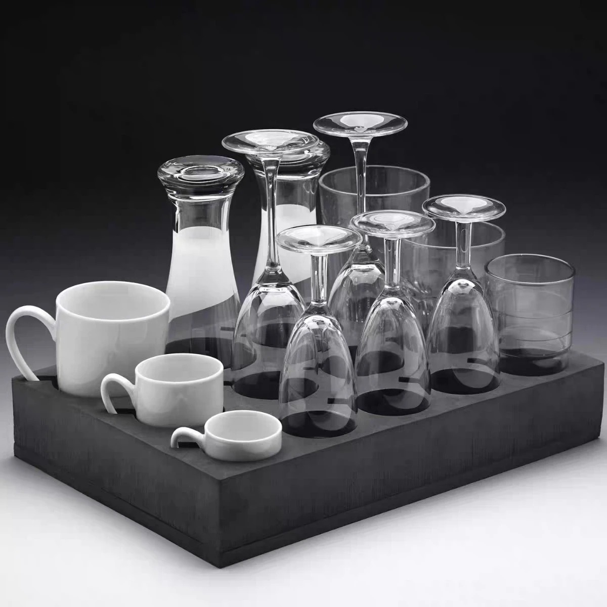 

1pcs Campervan Bubble Cup Glass Coaster Storage Box Cup Holder Rack Motorhome Large Travel Vehicle