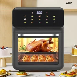 Household visual fully automatic air fryer small kitchen large capacity oven microwave all-in-one machine