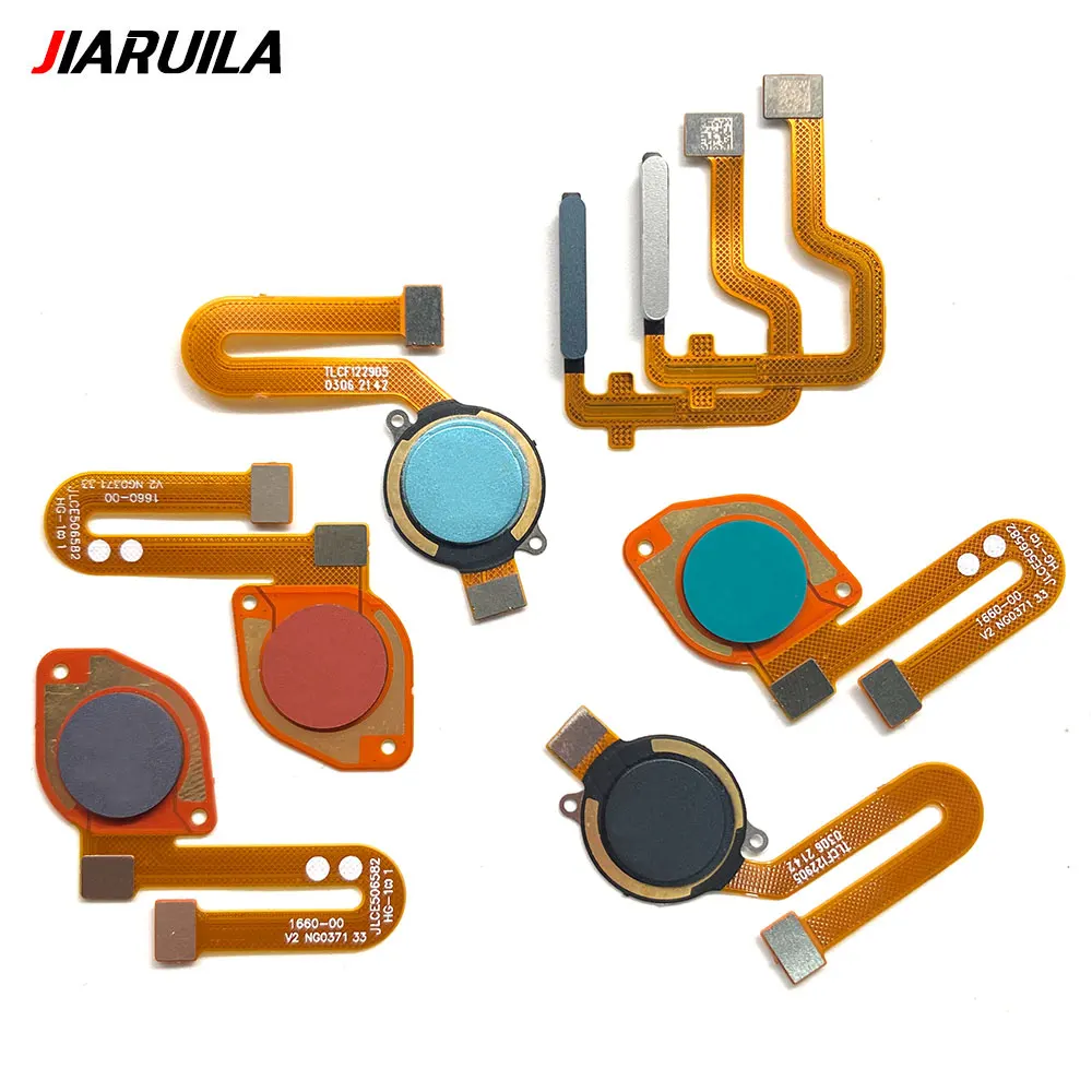 10Pcs, New For Motorola Moto E6s E20 E40 E32 E7 Power Plus Home Button FingerPrint Touch ID Sensor Flex Cable