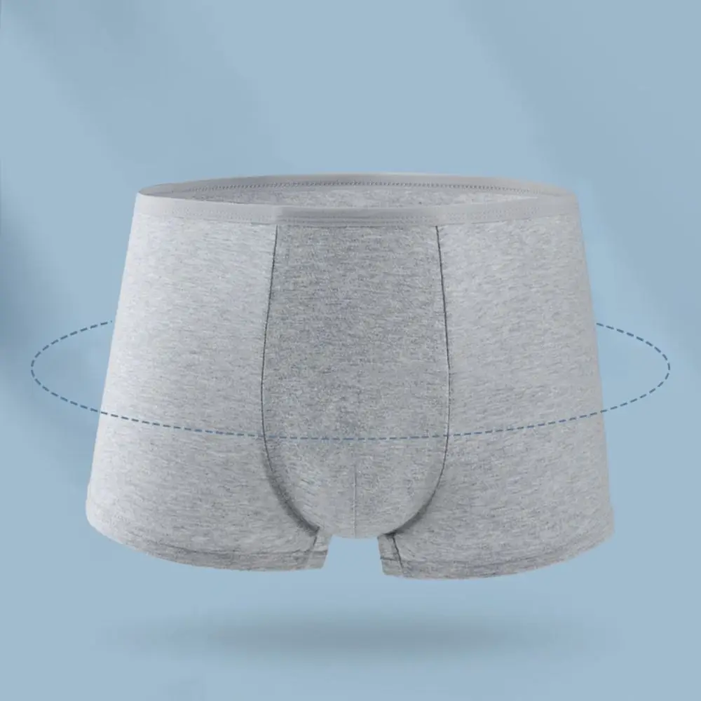 

5Pcs Fashion Traceless Men's Disposable Panties Mid Waist Underpants Seamless Cotton Briefs Solid Simple Underwears for Man Male