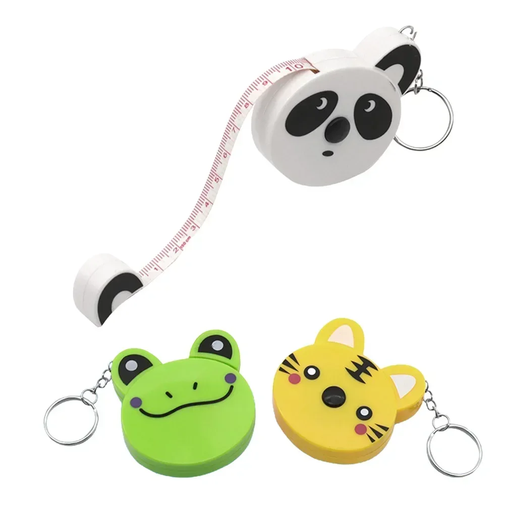 Brand New Cartoon Tape Measure Metric Imperial Mini Precise Accurate Measurement Adorable Automatic Retraction