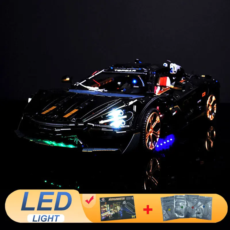 

LED Light Kit For LEGO GULY 10625 Technical Car Lamp Ideas DIY Gift (Not Include Building Blocks Bricks Kits Sets Model)