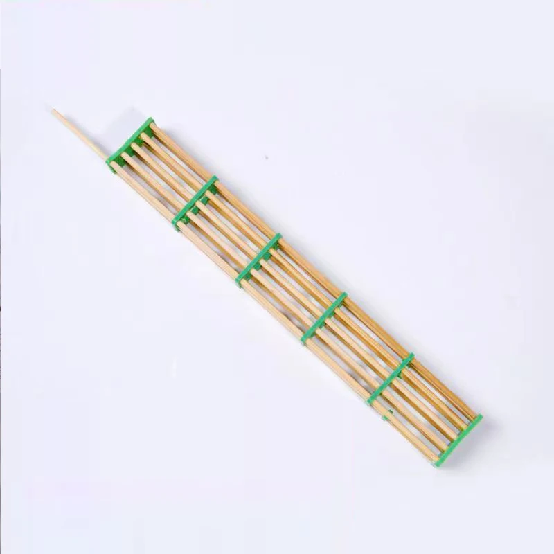 10Pcs Queen Bee Bamboo Cages Bee Isolation Transport Cage Longer Type Queen Bee Cage Suitable For Winner Honeybee Queen