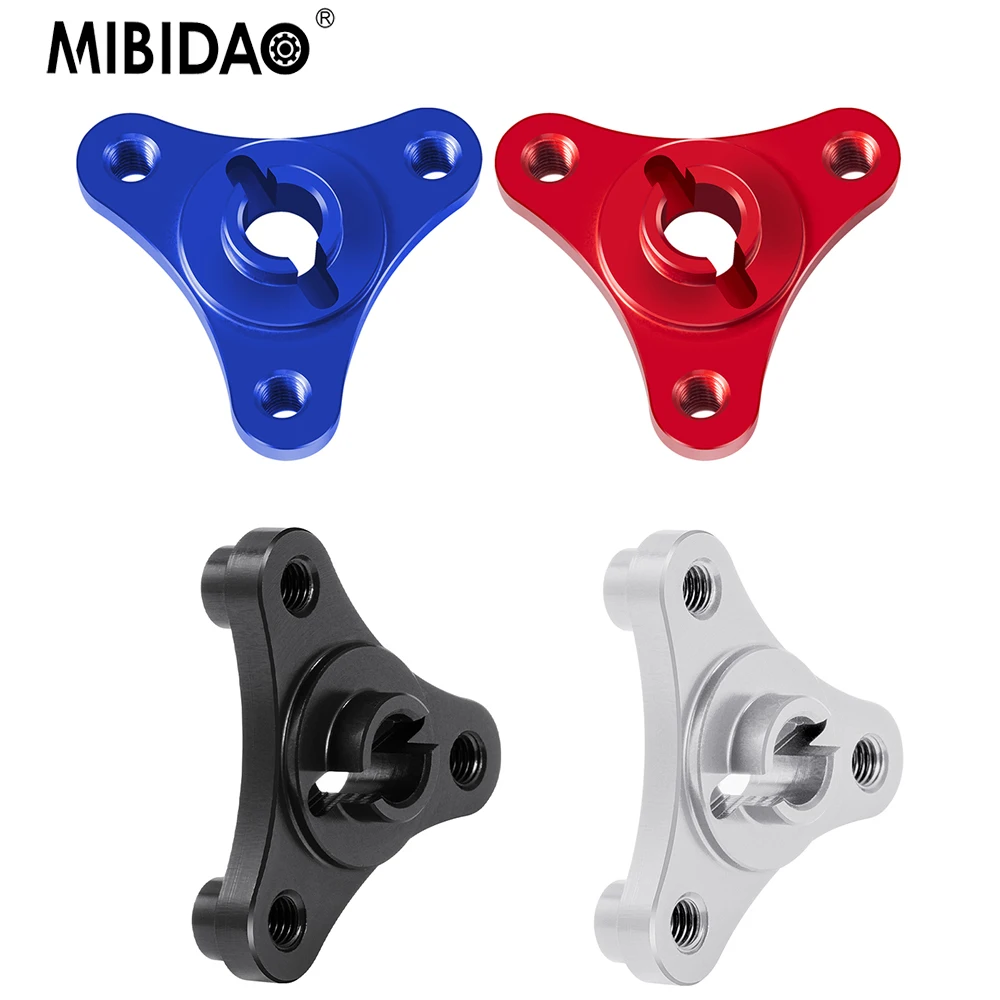 MIBIDAO Aluminum Slipper Clutch Eliminator for 1/10 E-Revo E-Maxx 16.8 Brushless Summit T-Maxx 3.3 Revo 3.3 RC Car Upgrade Parts