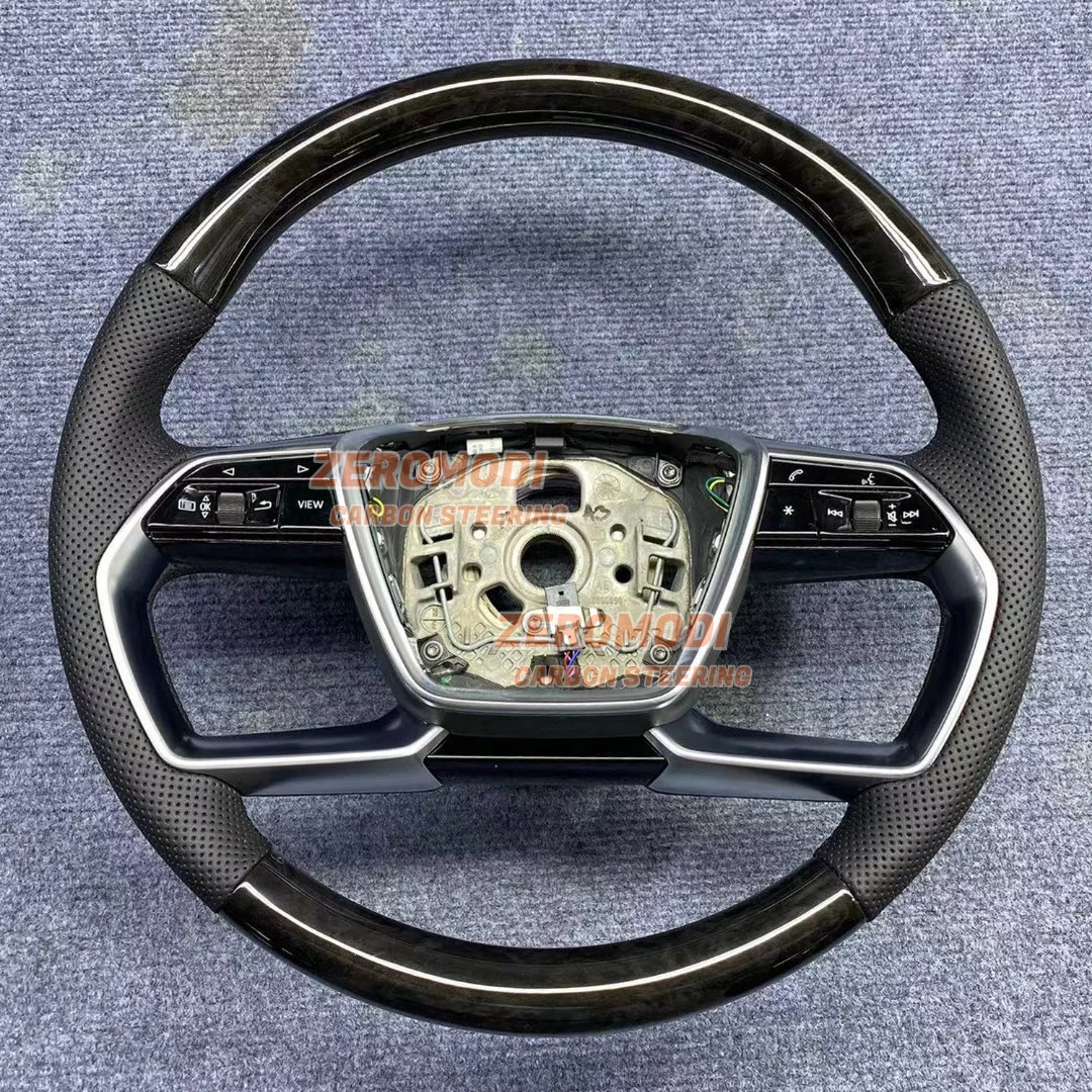 

Для Audi A8 четыреспицевые деревянные аксессуары для интерьера рулевого колеса