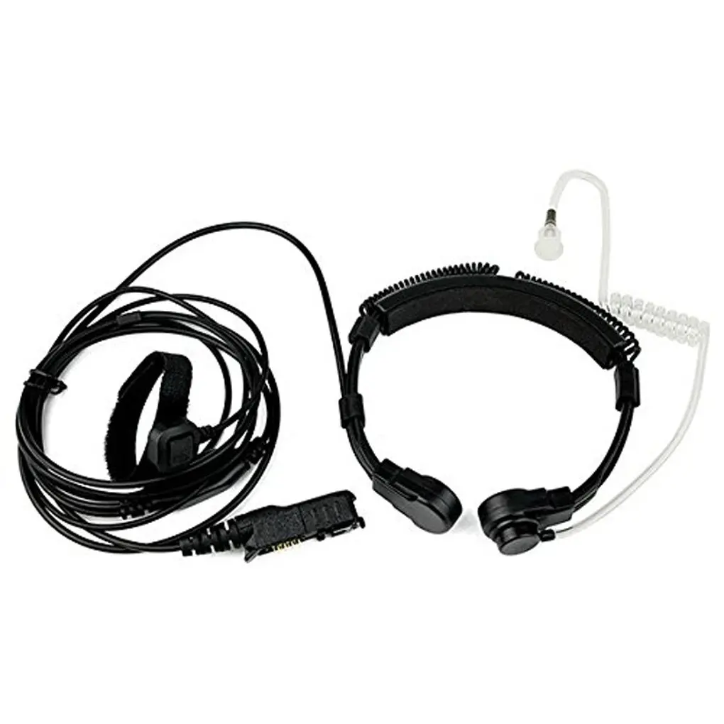 

Walkie Talkie Neck Throat Microphone Earpiece For Motorola radio MTP3100 MTP3150 MTP3250 MTP3550 DP2400 DP2600 XPR3500e Headset
