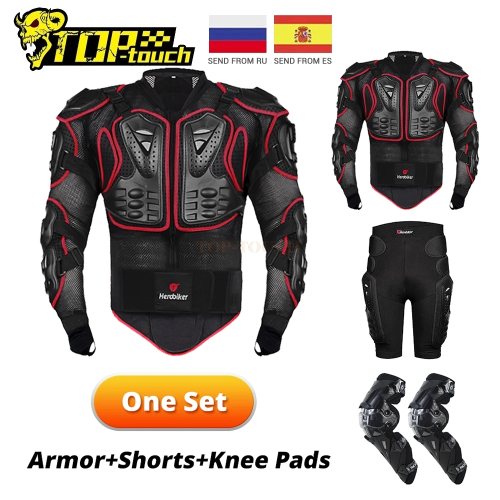 

Full Body Armor Protection Jackets Motocross Racing Armor Suit Moto Riding Protectors Jackets Motocross Equipment Size S-5XL