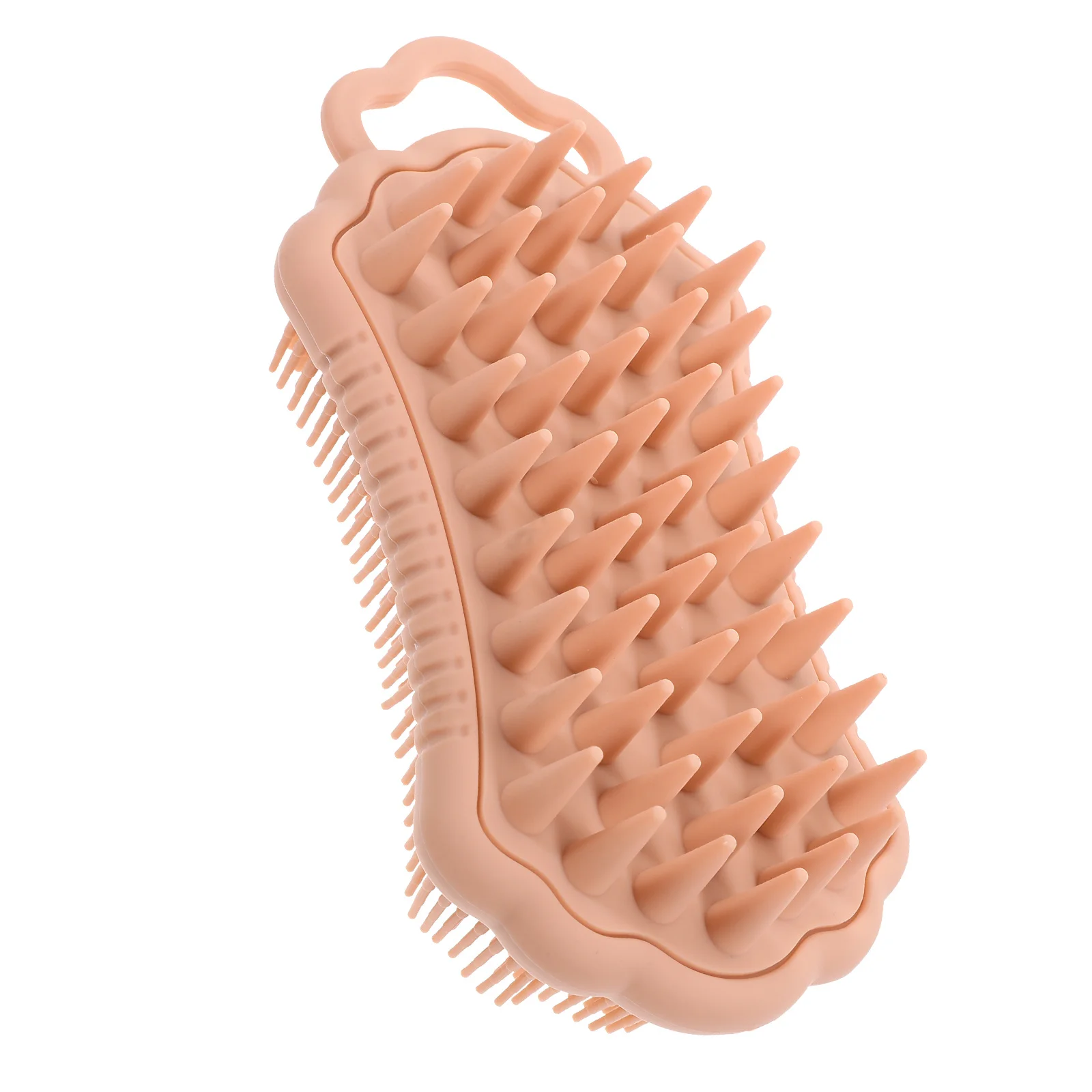 

Silicone Hair Scalp Massager Exfoliating Body Scrubber for Deep Cleaning Bathing Shower Use Head Brush for Dry and