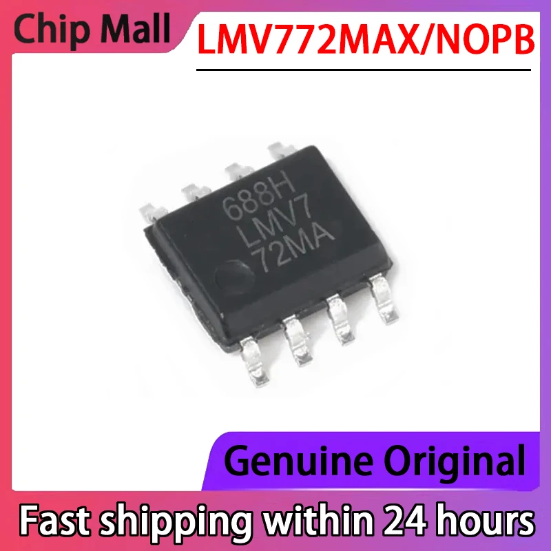 

1PCS LMV772MA LMV772MAX/NOPB LMV772 Operational Amplifier Package SOP8 New Original