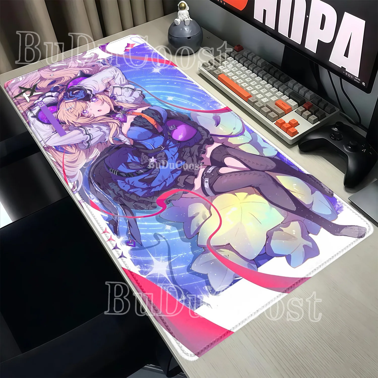 Mouse Pad Liino Gaming Arknights Endfield Larger Office Keyboard Overlock Esports Mousepad PC HD Printing Non-slip Base Desk Mat