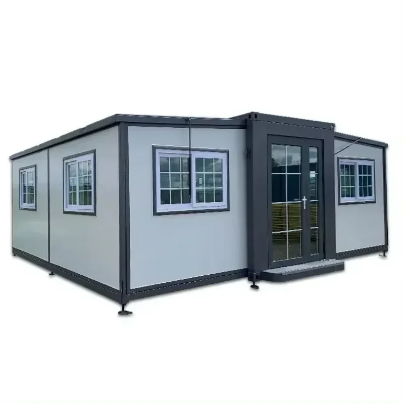 Australia Standard 3 in 1 20ft Foldable Folding Prefab Office Expandable Container Houses