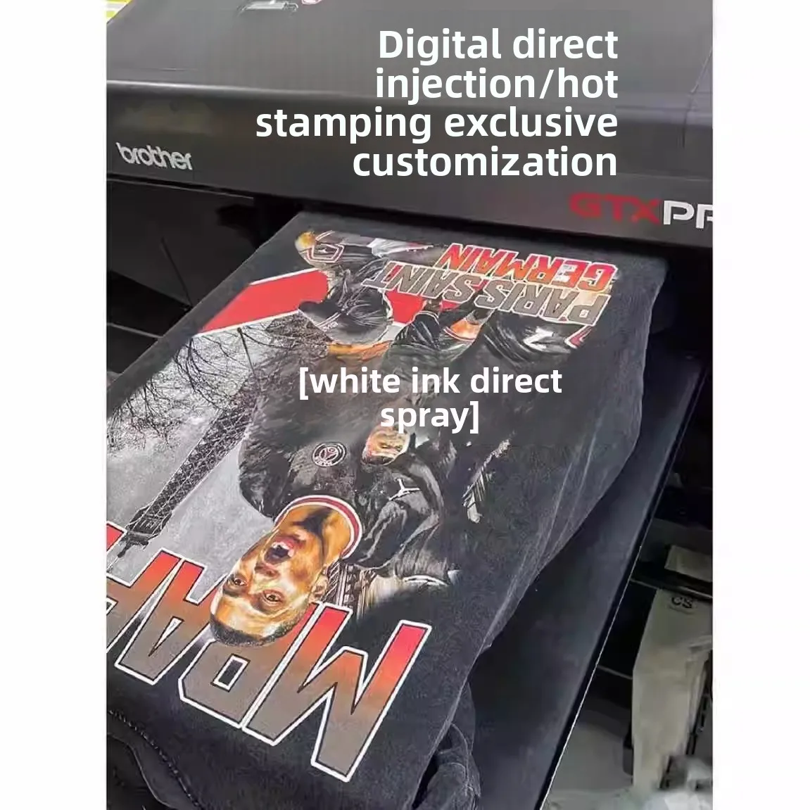 DTG Printing Customize Your Design or Like Photos Summer Mens T-Shirt Vintage Washed Hip Hop Style 100% Cotton Oversized Tees