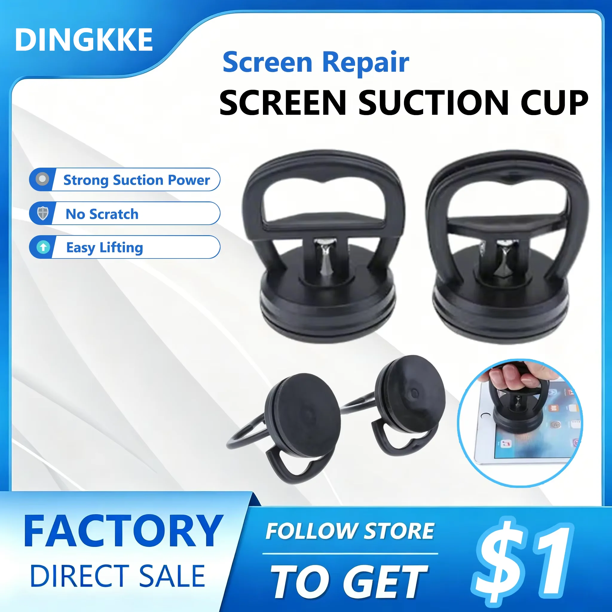 Screen Opening Tool Super Strong Suction Cup Mobile Phone Tablet Universal Cell Phone LCD Screen Opening Repair Tools For Phone
