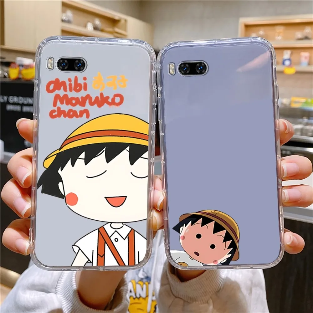 C-Chibi M-Maruko C-Chan Phone Case For Huawei Mate P10 P20 P30 P40 P50 Smart Z Honor 50 60 70 Pro Lite Transparent Case