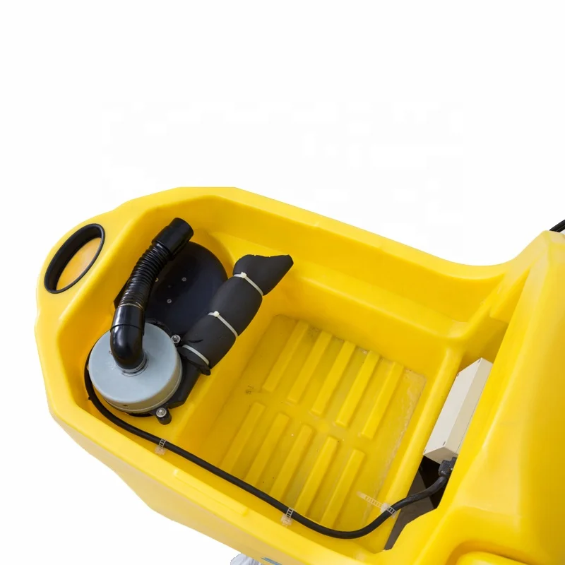 SC3AC Import Motor Retractable Wheels Single Brush 17 Inch Cable One Adjustable Height Handle Floor Scrubber Burnisher Machine