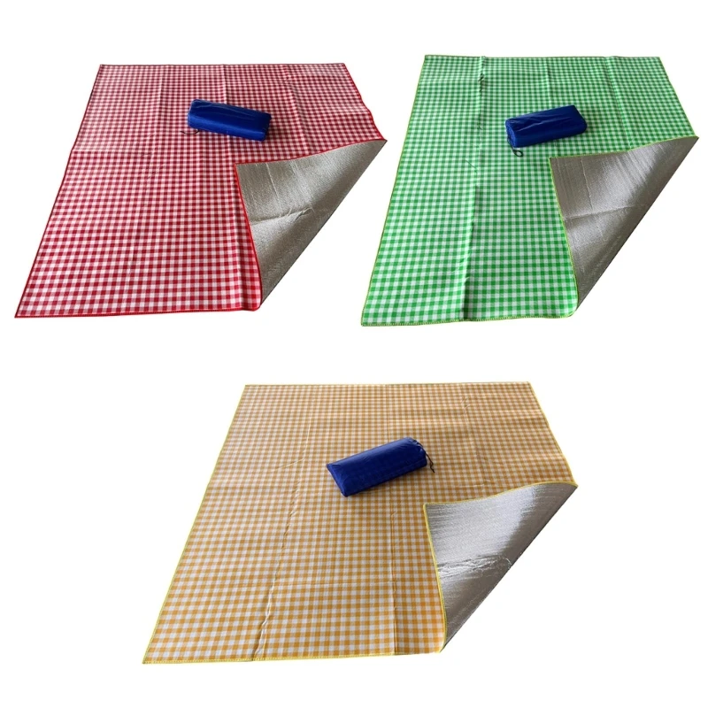 for Extra Large & Beach Blanket Waterproof Handy Mat 3 Layers Portable Camping-Mat for Family, Friends, Kids